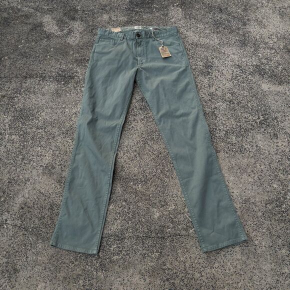 Faherty Green Chinos - Picture 1 of 8